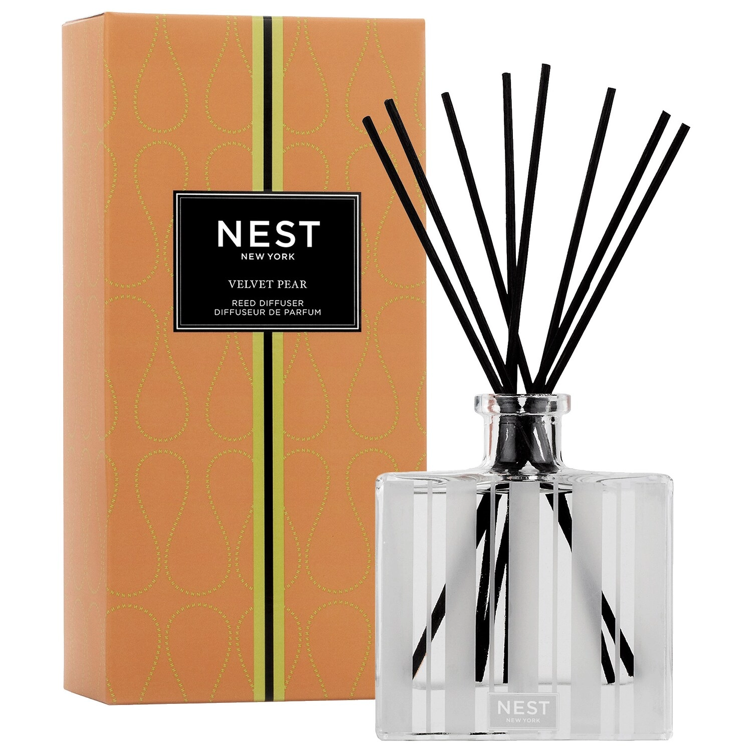 NEST New York Velvet Pear Reed Diffuser 5.9oz/175mL Fresh Citrus & Fruits - Image 2