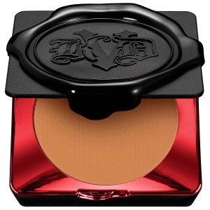 KVD Beauty Lock-It Powder Foundation 180 Tan Deep - Vegan Full Coverage Pressed Powder