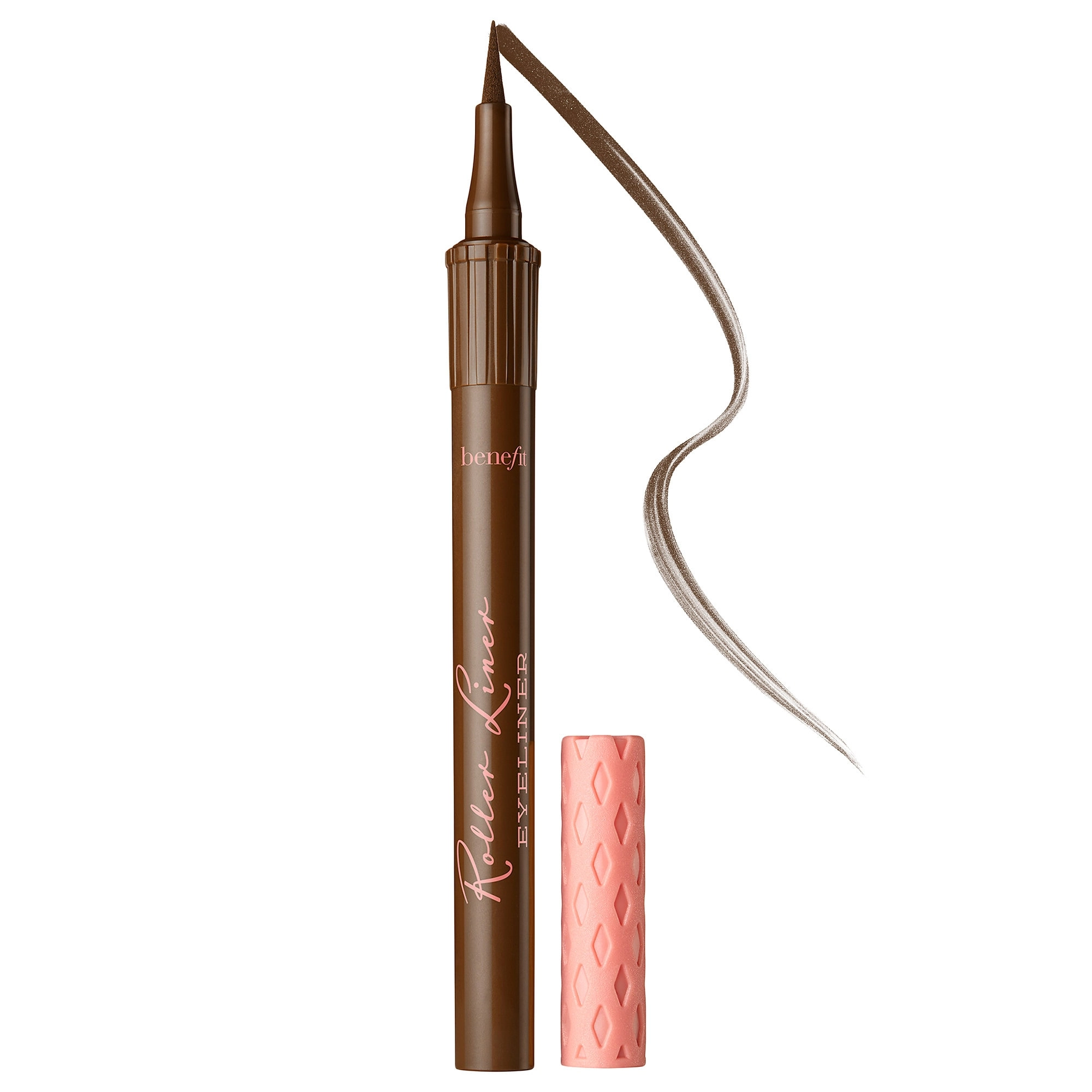 Benefit Cosmetics Roller Liner Waterproof Liquid Eyeliner in Brown
