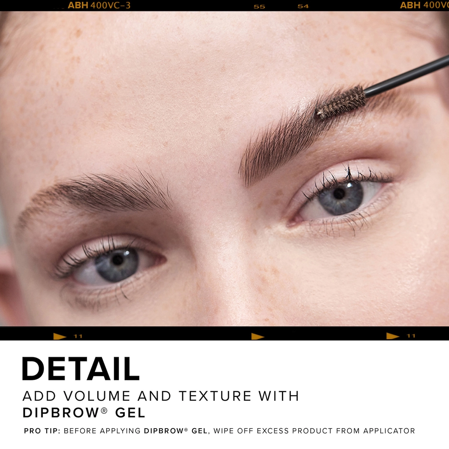 Anastasia Beverly Hills DIPBROW® Gel in Chocolate - Full Coverage Waterproof Matte Finish - Image 8