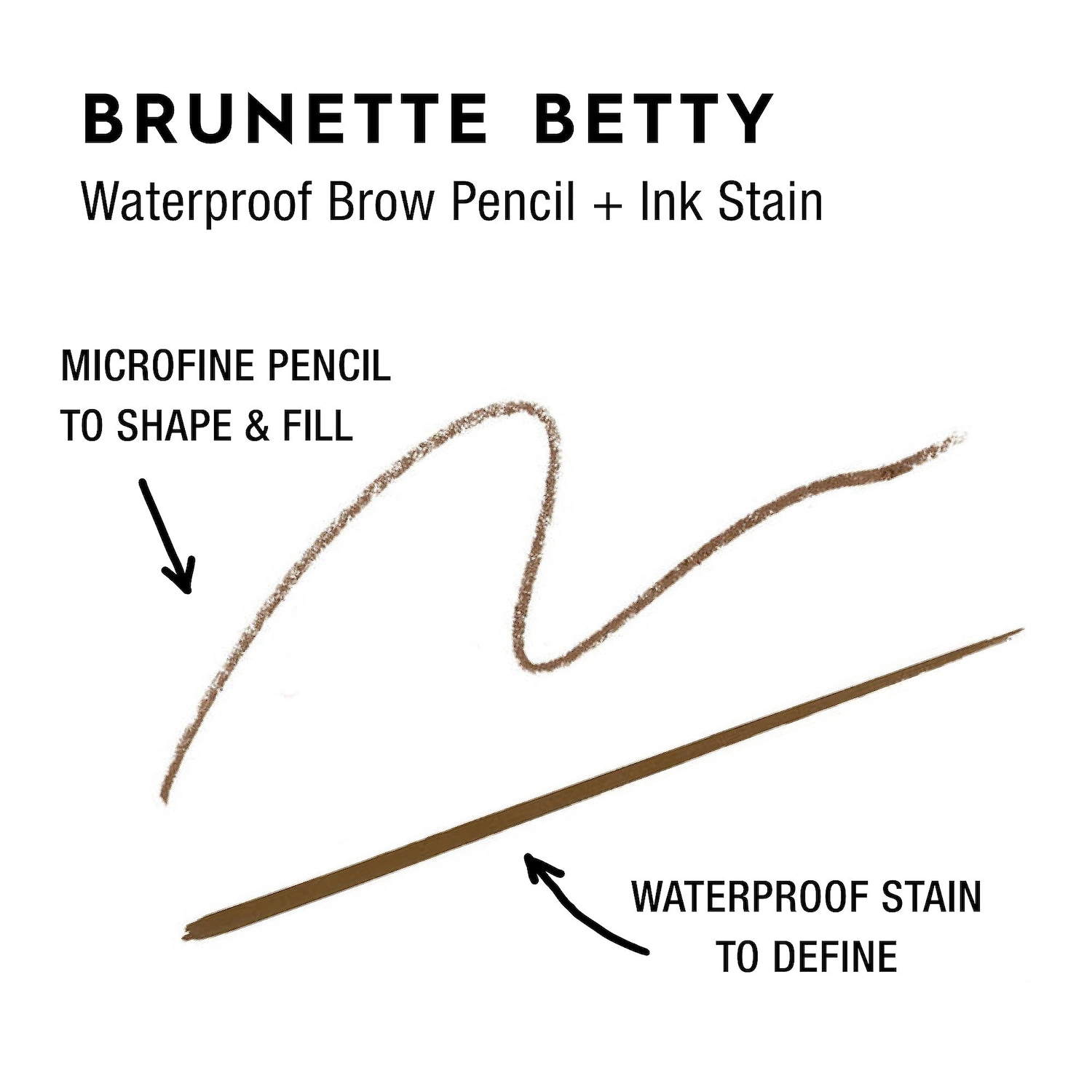 Urban Decay Brow Blade Waterproof Eyebrow Pencil & Ink Stain - Brunette Betty, Warm Brown - Image 7