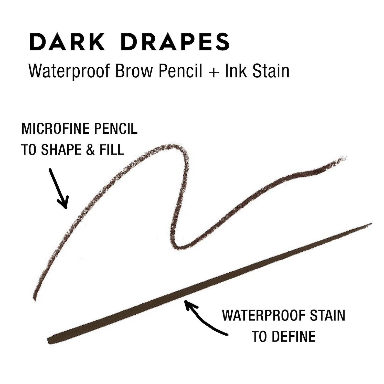 Urban Decay Brow Blade Dark Drapes Eyebrow Pencil & Ink Stain - Image 7