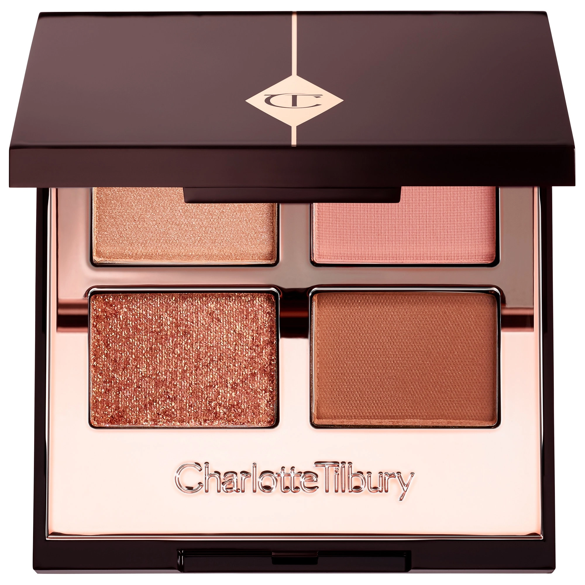 Charlotte Tilbury Luxury Eyeshadow Palette in Pillow Talk Shimmer Finish