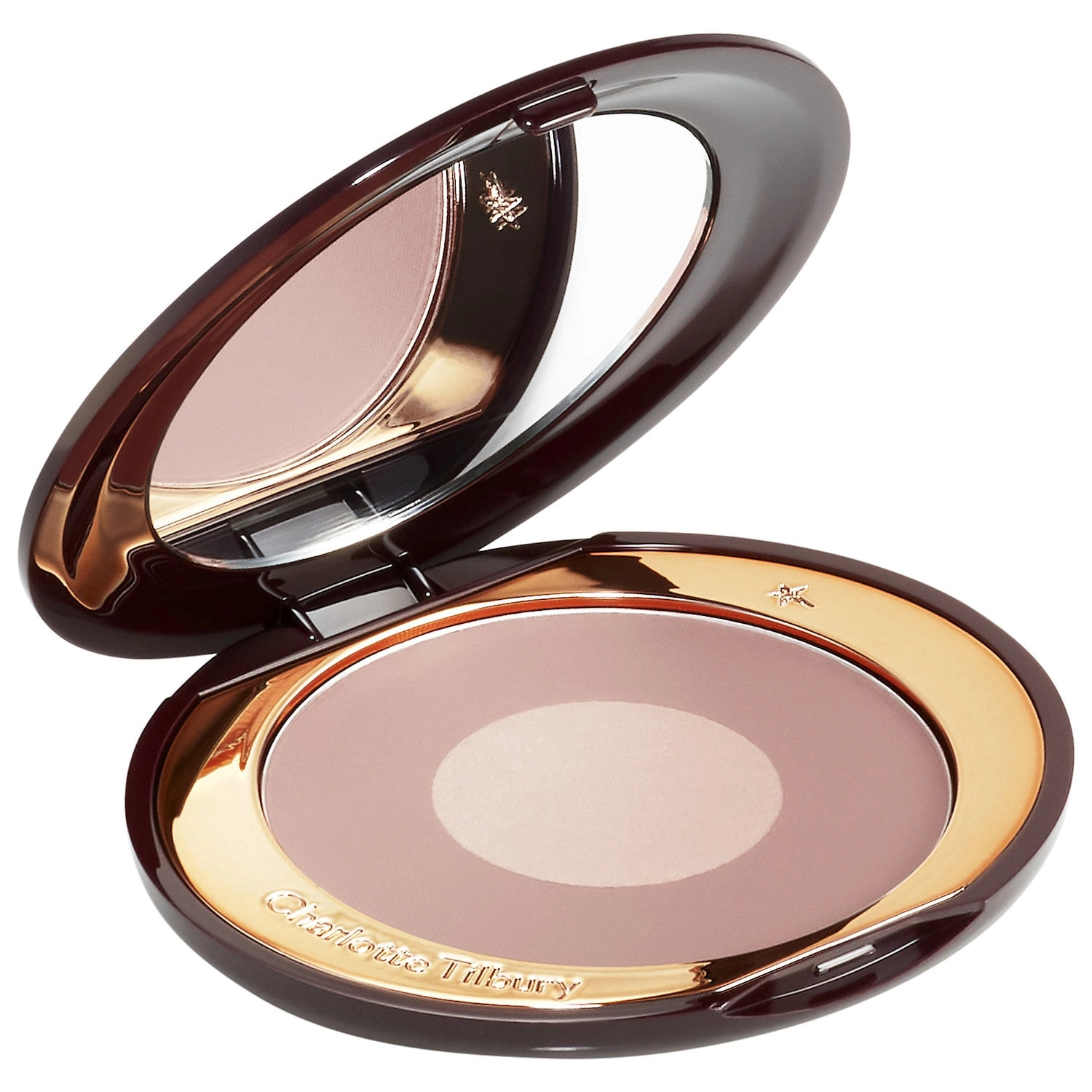 Charlotte Tilbury Cheek To Chic Blush in Pillow Talk - Nude Pink - Image 3