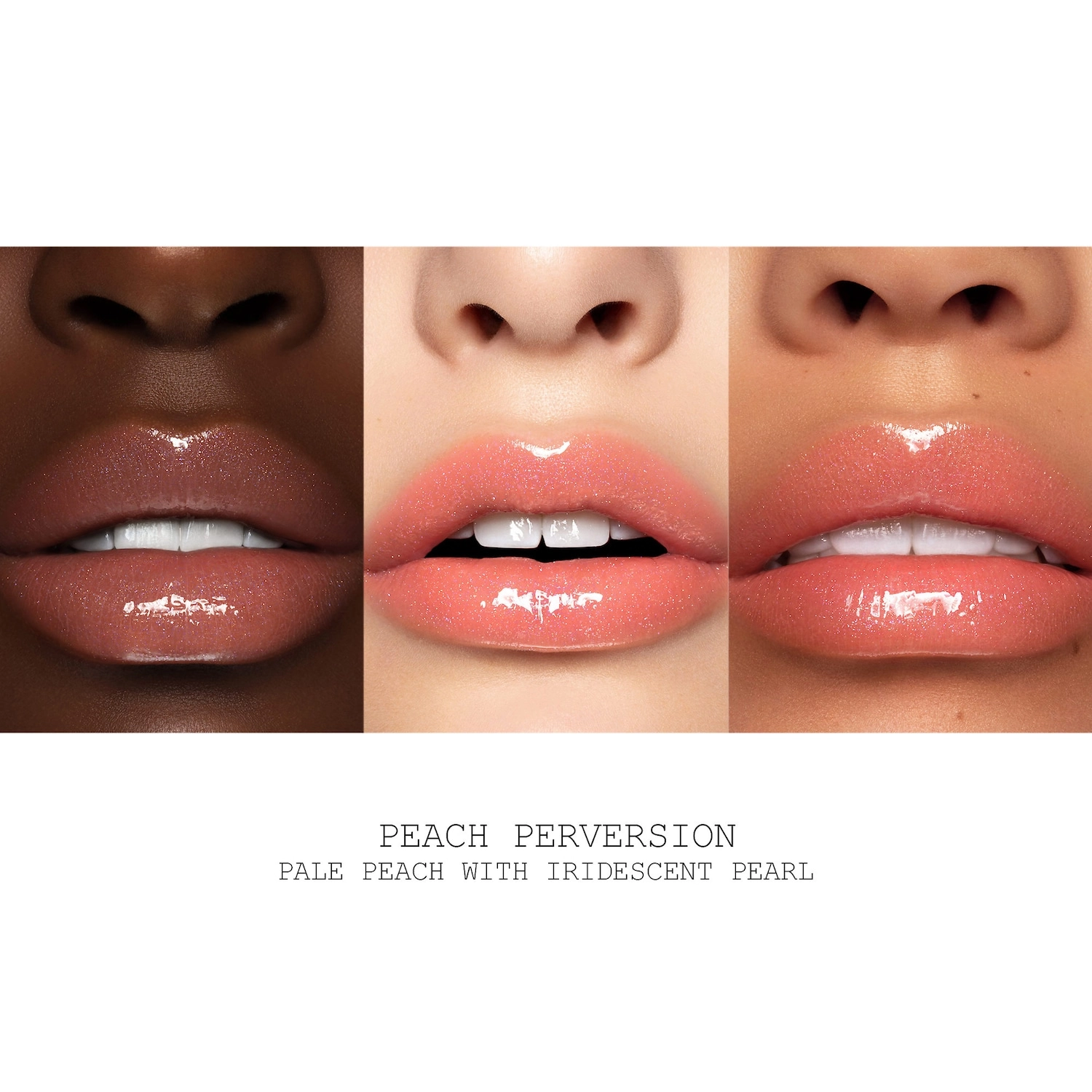 PAT McGRATH LABS LUST: Lip Gloss in Peach Perversion - Shimmer Finish, Hydrating, Vegan - Image 5