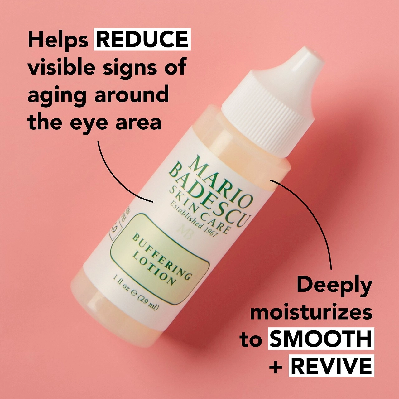 Mario Badescu Buffering Lotion 1 oz/29 mL Niacinamide Zinc Oxide Acne Treatment - Image 4