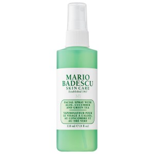 Mario Badescu Facial Spray with Aloe, Cucumber and Green Tea 4 oz/118 mL Vegan Hydrating Mist