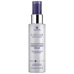 ALTERNA Haircare CAVIAR Anti-Aging® Perfect Iron Spray for Straight, Wavy, Curly, and Coily Hair Types