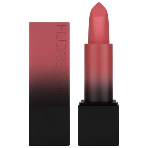 HUDA BEAUTY Power Bullet Matte Lipstick Color: Honeymoon - Rosy Pink with Lavender (Cool Toned)