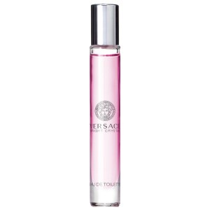 Versace Bright Crystal Travel Spray 0.3 oz/10mL Fresh Florals Yuzu Lemon Peony Musk
