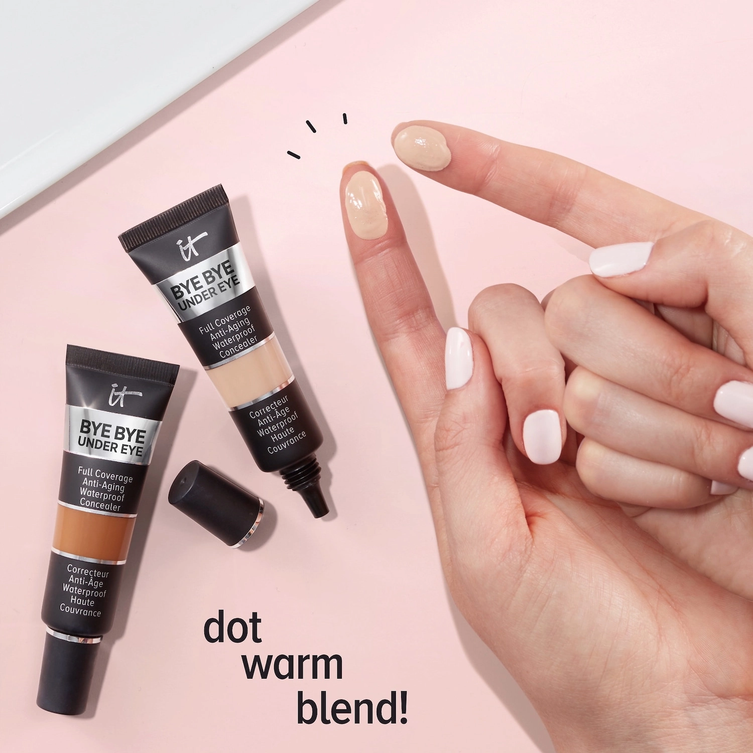 IT Cosmetics Bye Bye Under Eye Full Coverage Anti-Aging Waterproof Concealer 41.5 Deep Golden - Image 2