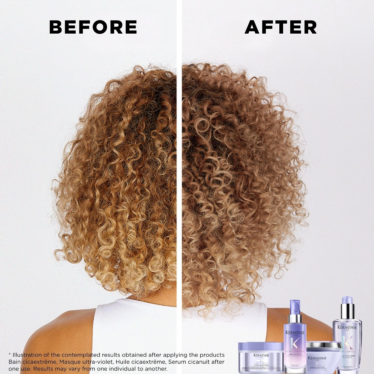 Kérastase Blond Absolu Strengthening Conditioner 8.5 oz/250 mL - Damage Repair, Color Care, Hydration - Image 3