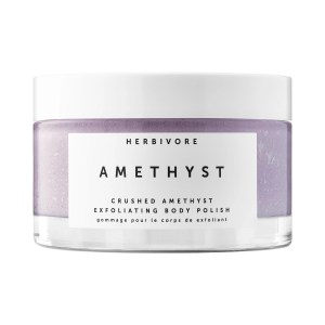 Herbivore Amethyst Body Scrub with Epsom Salt Size: 6.6 oz/200 mL Vegan