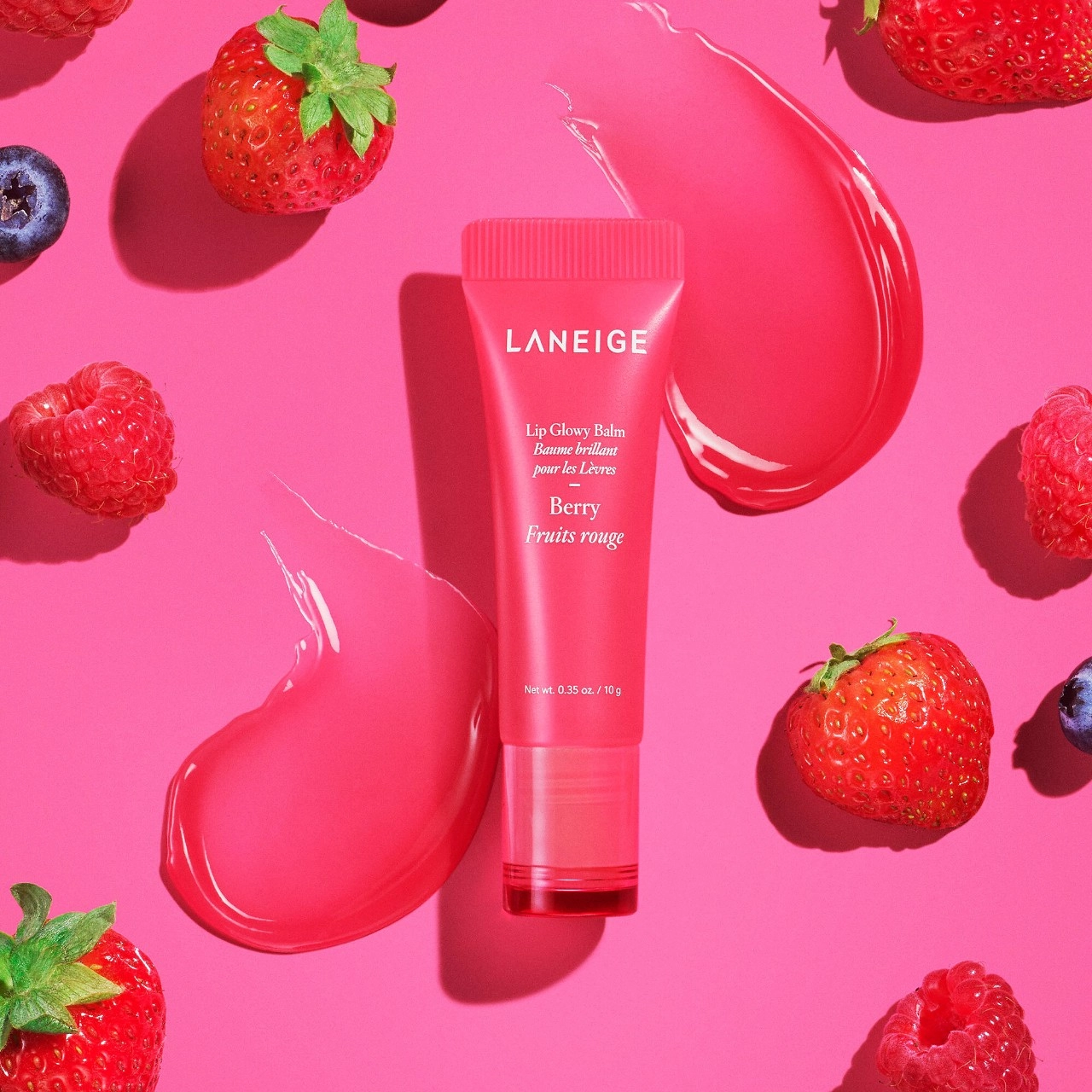 LANEIGE Lip Glowy Balm Color: Berry - Image 2