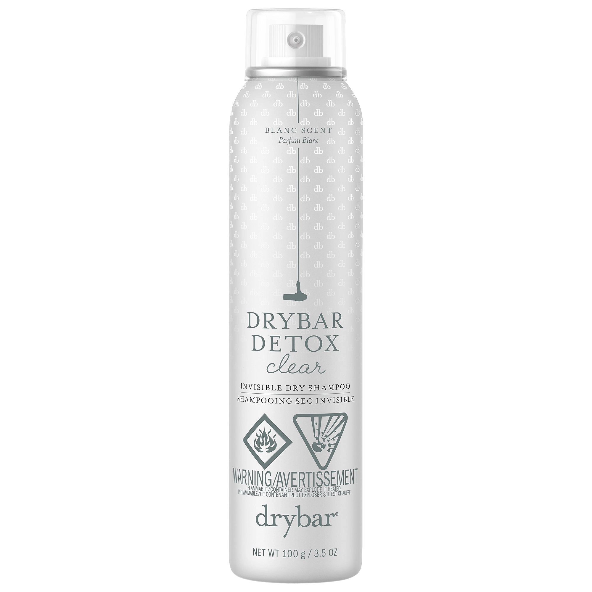 Drybar Detox Clear Invisible Dry Shampoo 3.5 oz/100g