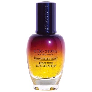 L'Occitane Immortelle Reset Overnight Reset Oil-In Serum 1 oz/30 mL Anti-Aging for All Skin Types