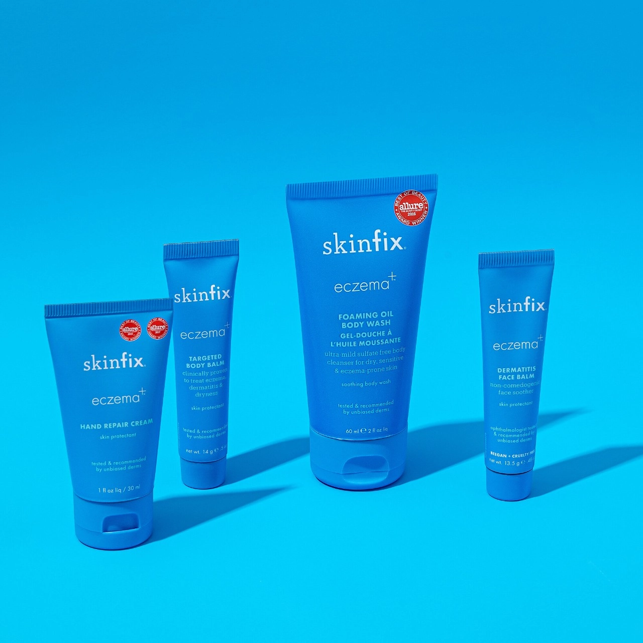 Skinfix Eczema Kit - Hand Repair Cream, Foaming Oil Body Wash, Dermatitis Face Balm, Targeted Body Balm - Image 8