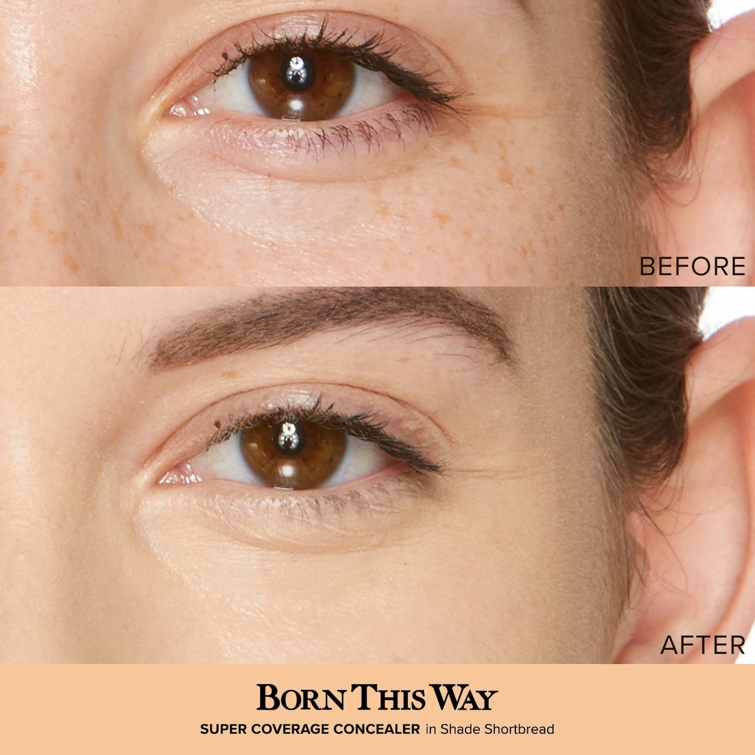Too Faced Born This Way Super Coverage Multi-Use Longwear Concealer Color: Shortbread - Image 4
