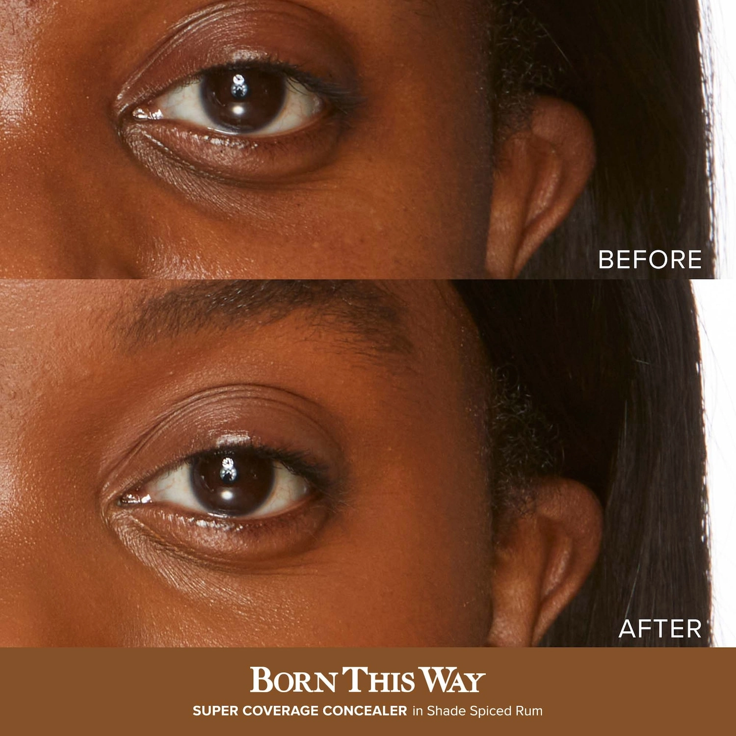 Too Faced Born This Way Super Coverage Multi-Use Longwear Concealer Color: Spiced Rum - Image 4