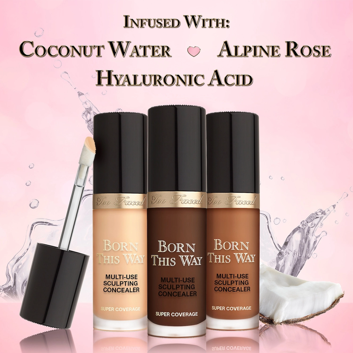 Too Faced Born This Way Super Coverage Multi-Use Longwear Concealer - Color: Sable - Image 11