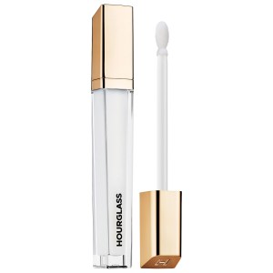 Hourglass Unreal™ High Shine Volumizing Lip Gloss Color: Halo - Clear with Gold Shimmer