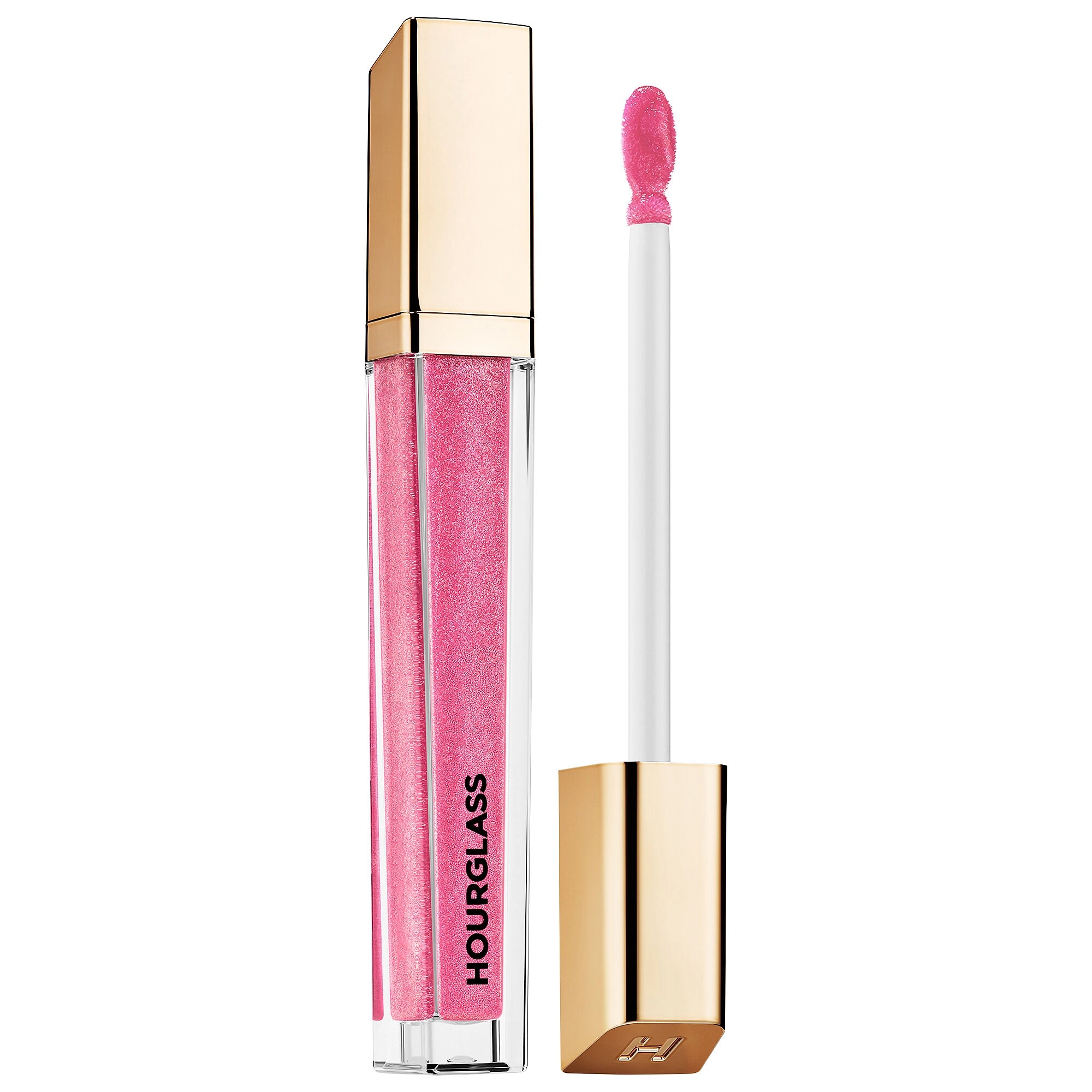 Hourglass Unreal™ High Shine Volumizing Lip Gloss - Cosmic Fuchsia with Pink Shimmer