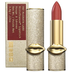 PAT McGRATH LABS BlitzTrance™ Lipstick Color: Flesh 3 - Glitter Bronzed Rose Neutral with Golden Sparkle