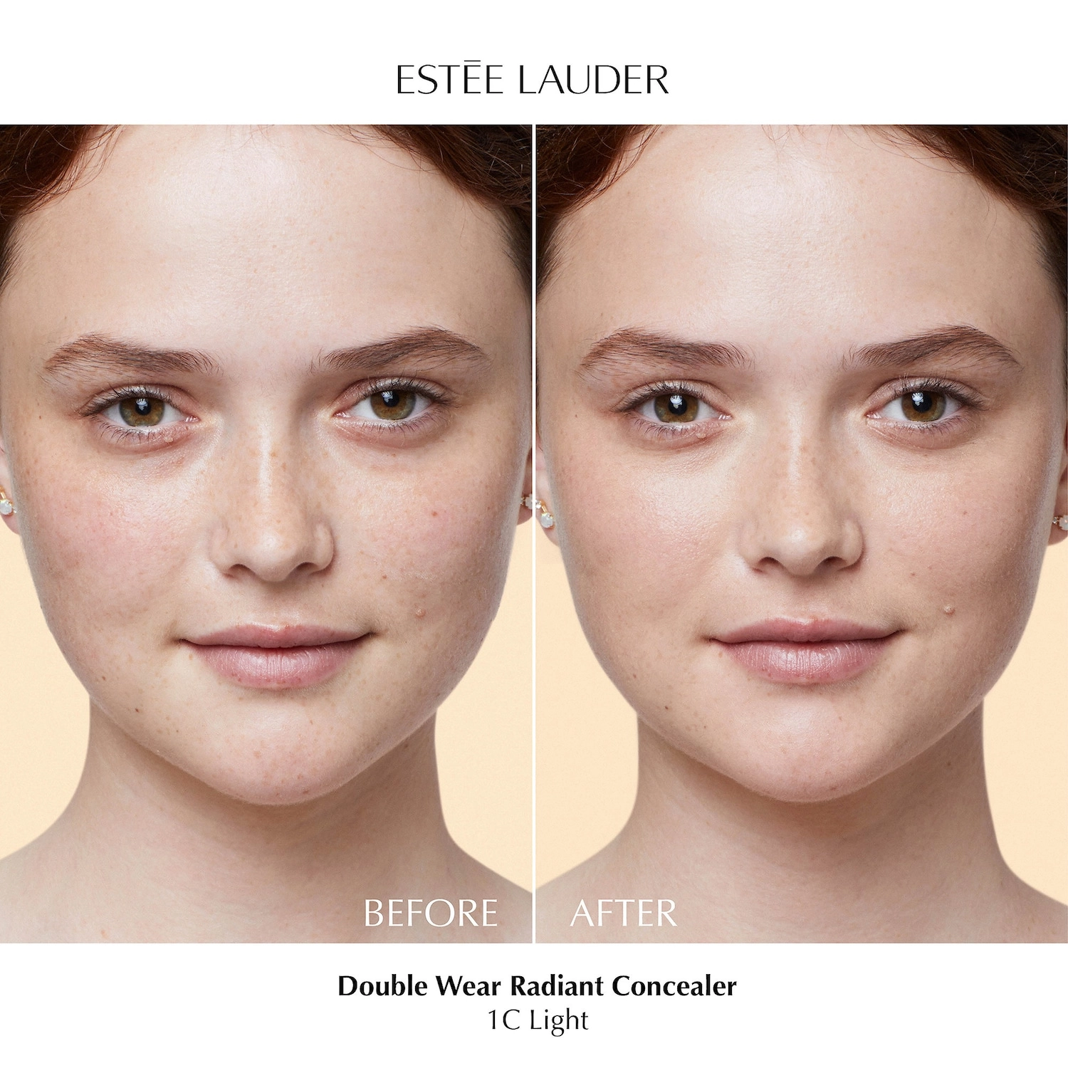Estée Lauder Double Wear Radiant Concealer 1C Light - Light with Cool Pink Undertones - Image 3