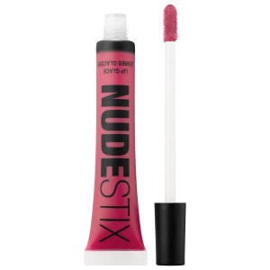NUDESTIX Nude Plumping Lip Glace - Color: Nude 02, Fair Nude, Glossy Finish
