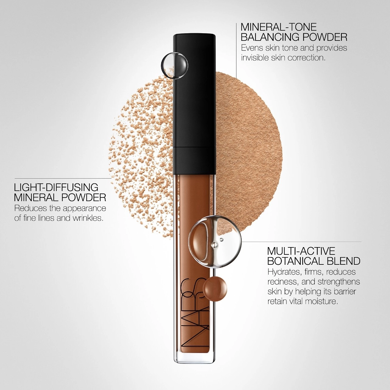 NARS Radiant Creamy Concealer Color: Affogato - L1.25 - Very Light with Cool Undertones - Image 18