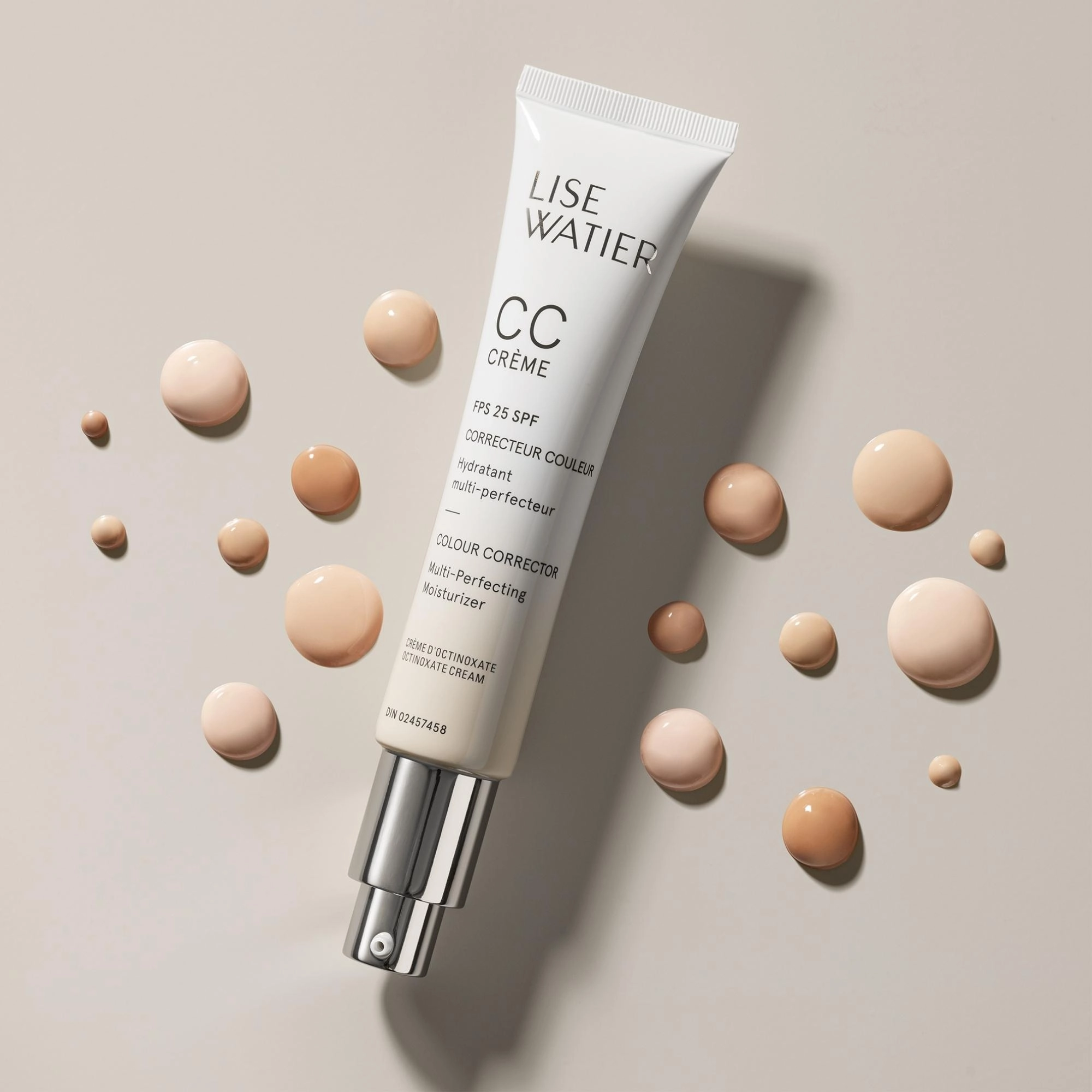 Lise Watier Multi-Perfecting CC Cream Moisturizer Bronze Tan SPF 25 - Image 5