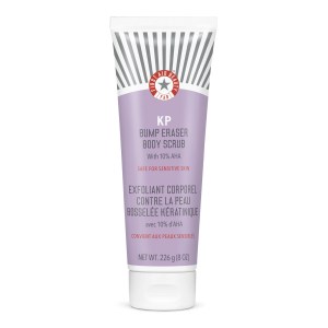 First Aid Beauty KP Bump Eraser Body Scrub with 10% AHA - Size: 8 oz/ 226 g