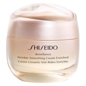 Shiseido Benefiance Wrinkle Smoothing Cream Enriched 1.7 oz/50 mL - Anti-Aging Moisturizer for Dry Skin