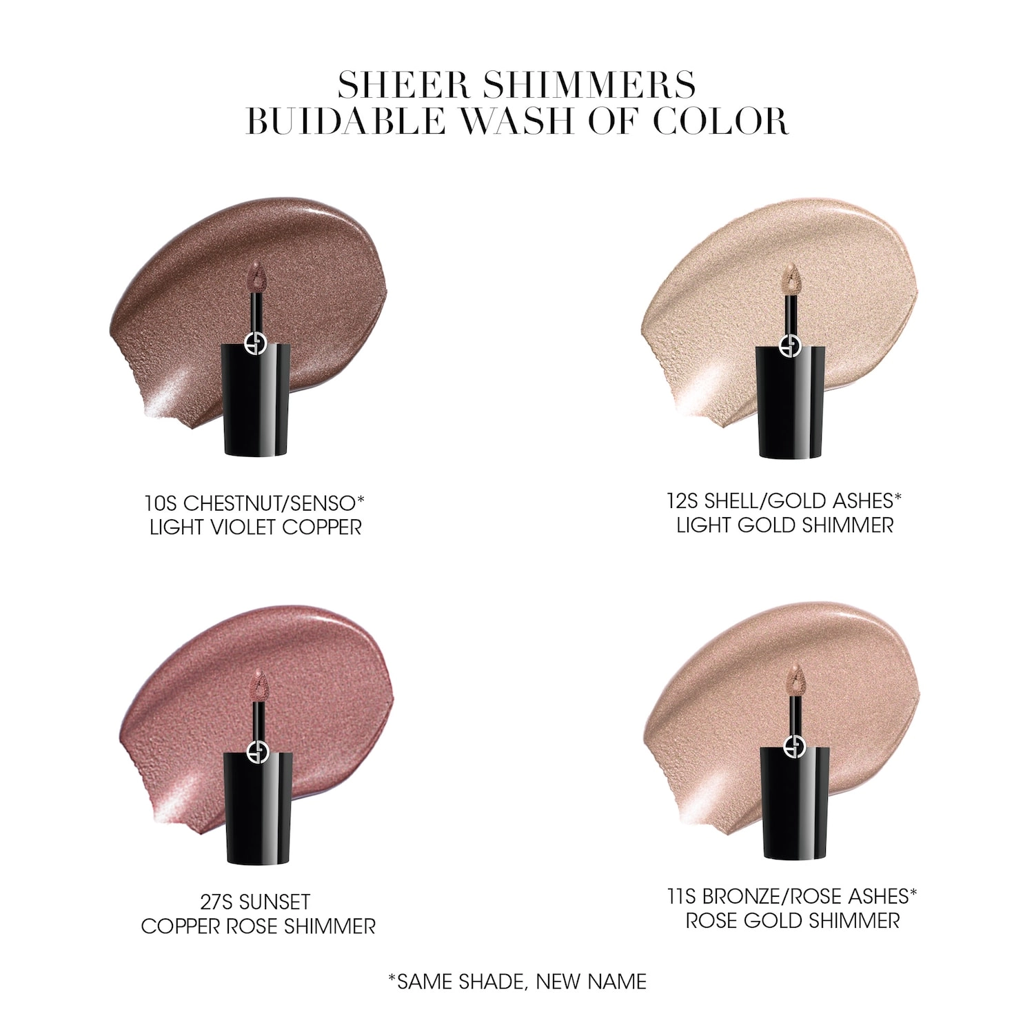 Long-Lasting Crease-Proof Liquid Eyeshadow - 12 GOLD ASHES - Image 4