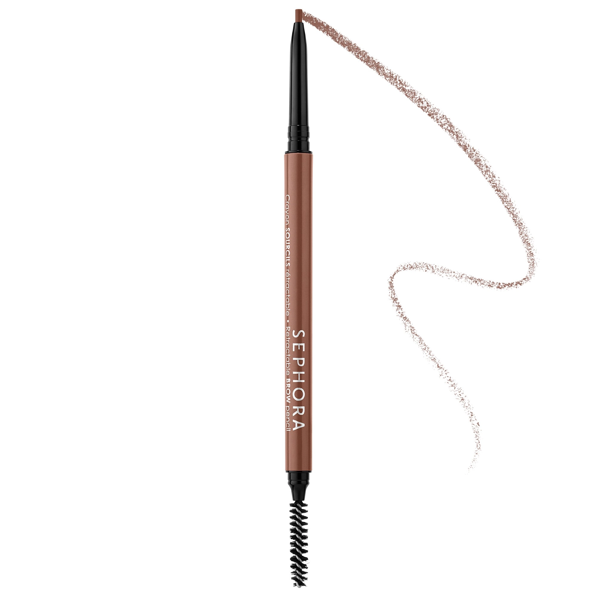 SEPHORA COLLECTION Retractable EyeBrow Pencil - Waterproof, Natural Finish, Medium Coverage