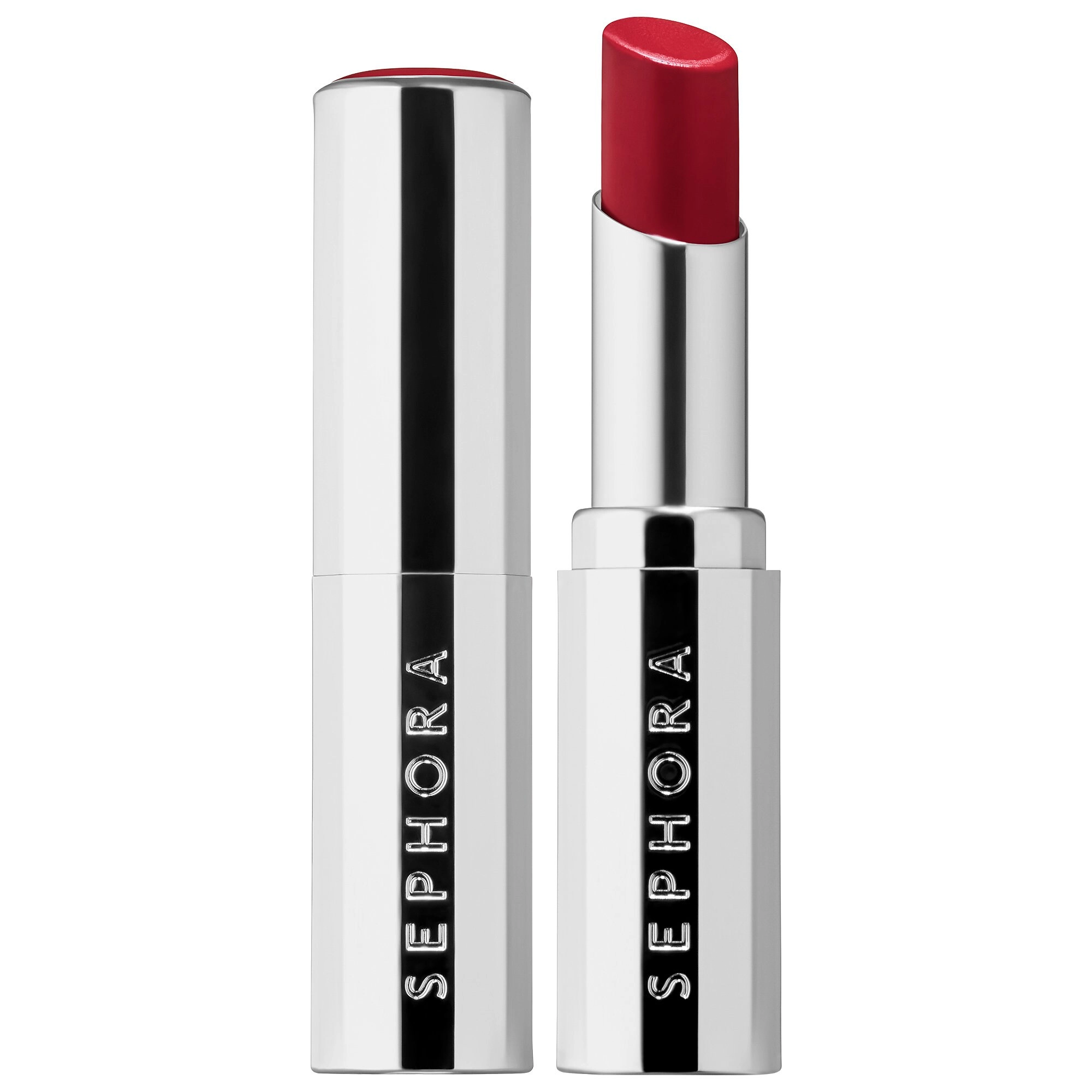 SEPHORA COLLECTION Rouge Lacquer Long-Lasting Lipstick Color: 35 I Want It All - Deep Red