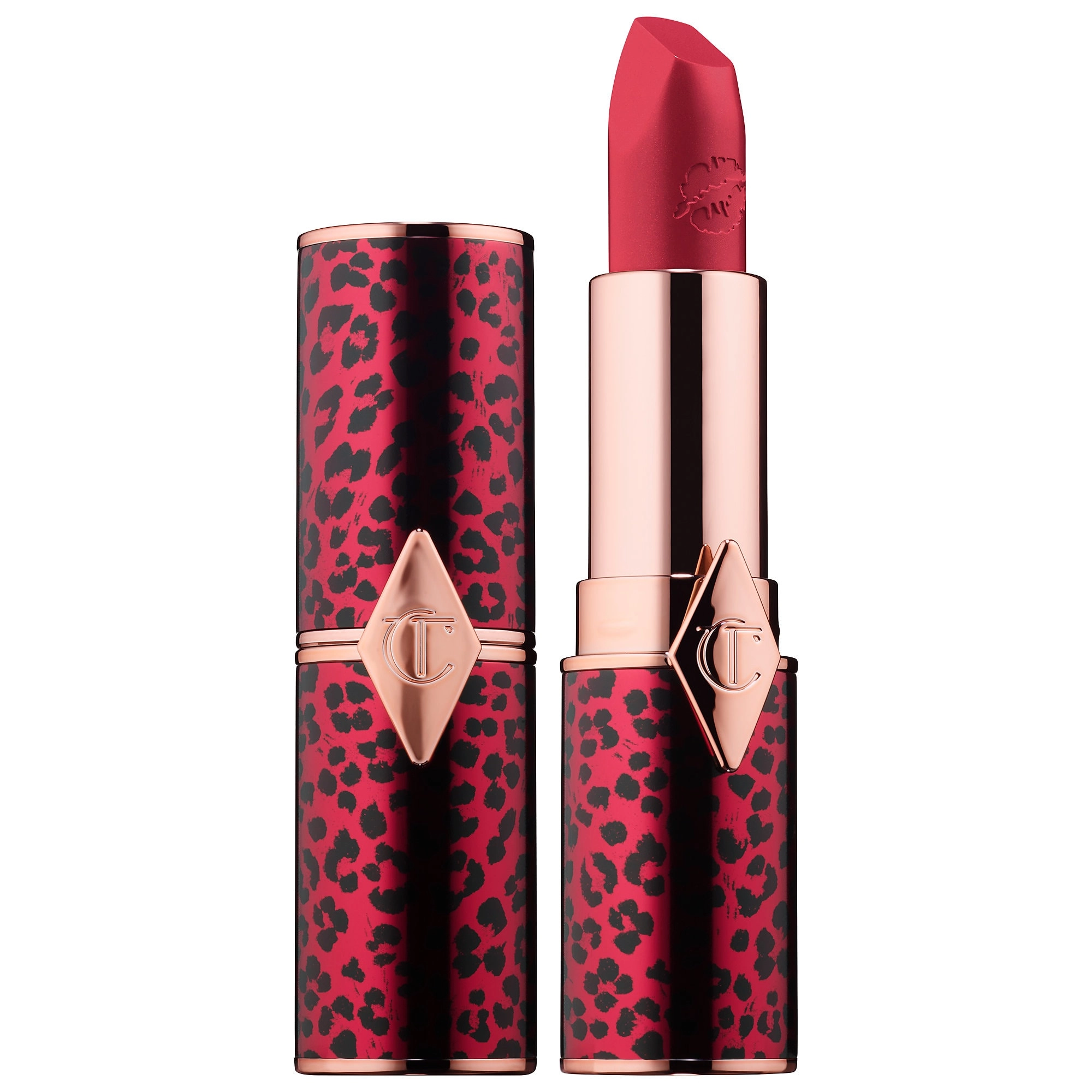 Charlotte Tilbury Hot Lips Lipstick 2 Color: Patsy Red