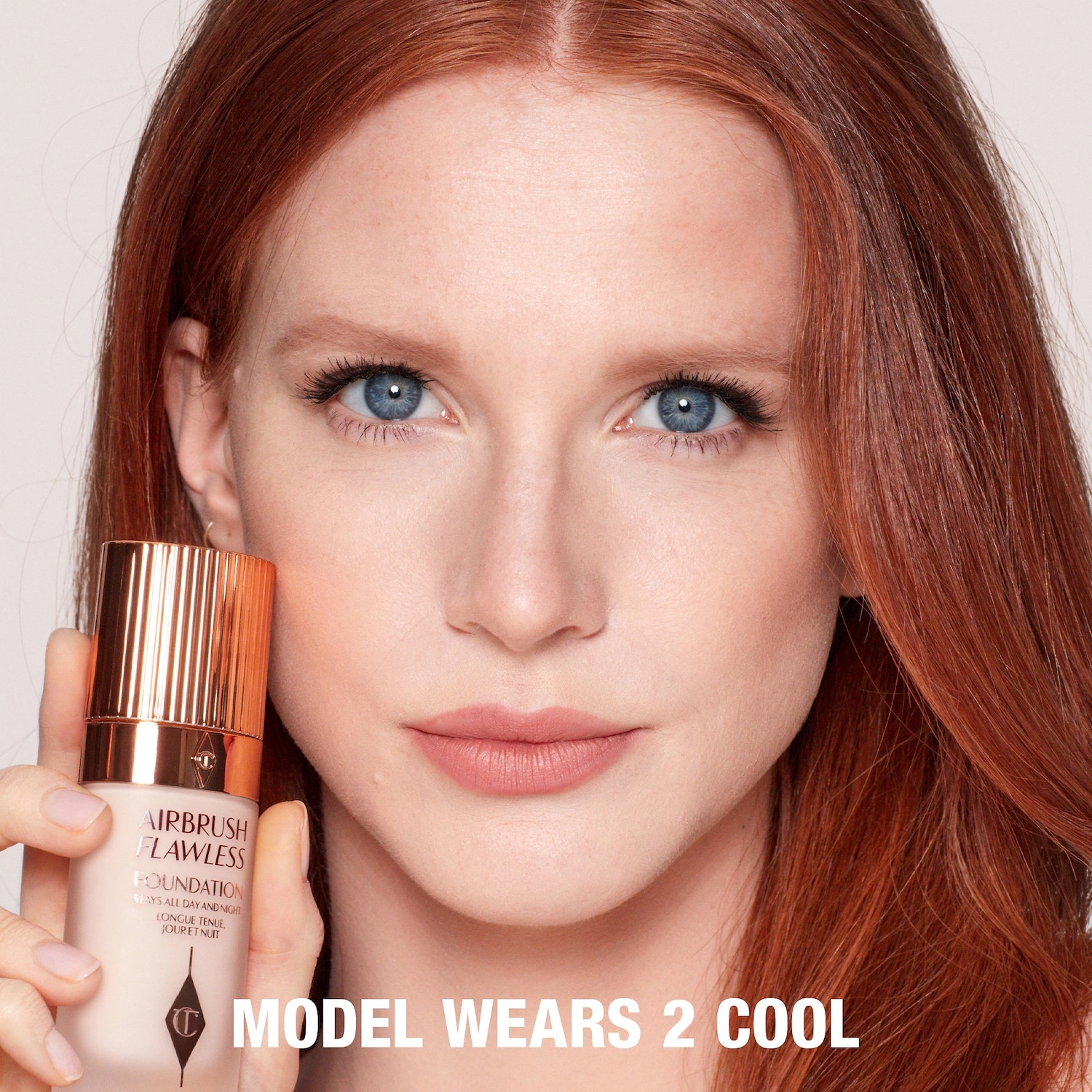 Charlotte Tilbury Airbrush Flawless Longwear Foundation 2 Cool - Fair Skin with Cool Undertones Vegan Cruelty-Free - Image 4