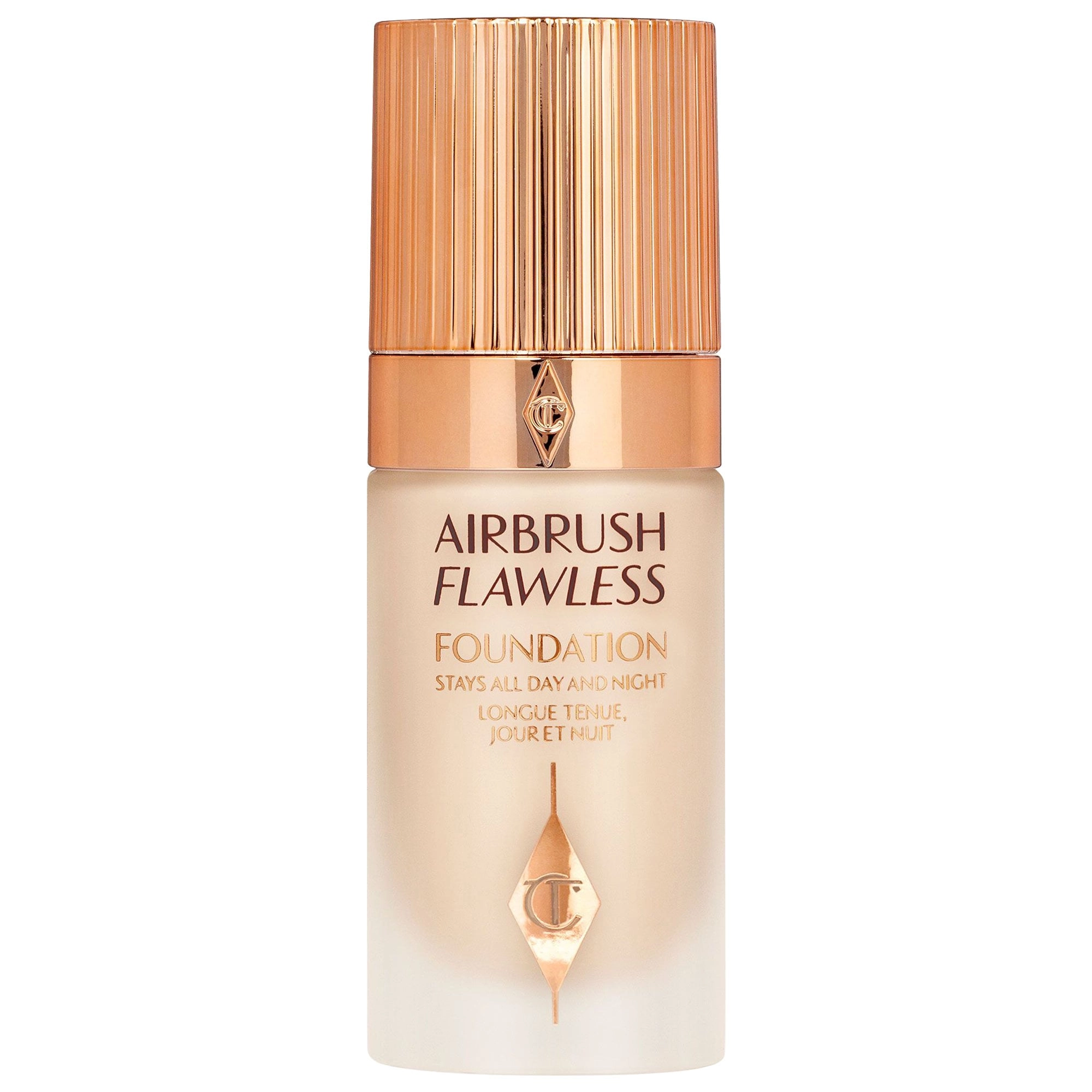 Charlotte Tilbury Airbrush Flawless Longwear Foundation 2 Neutral - Fair Skin with Neutral Undertones Vegan Cruelty-Free