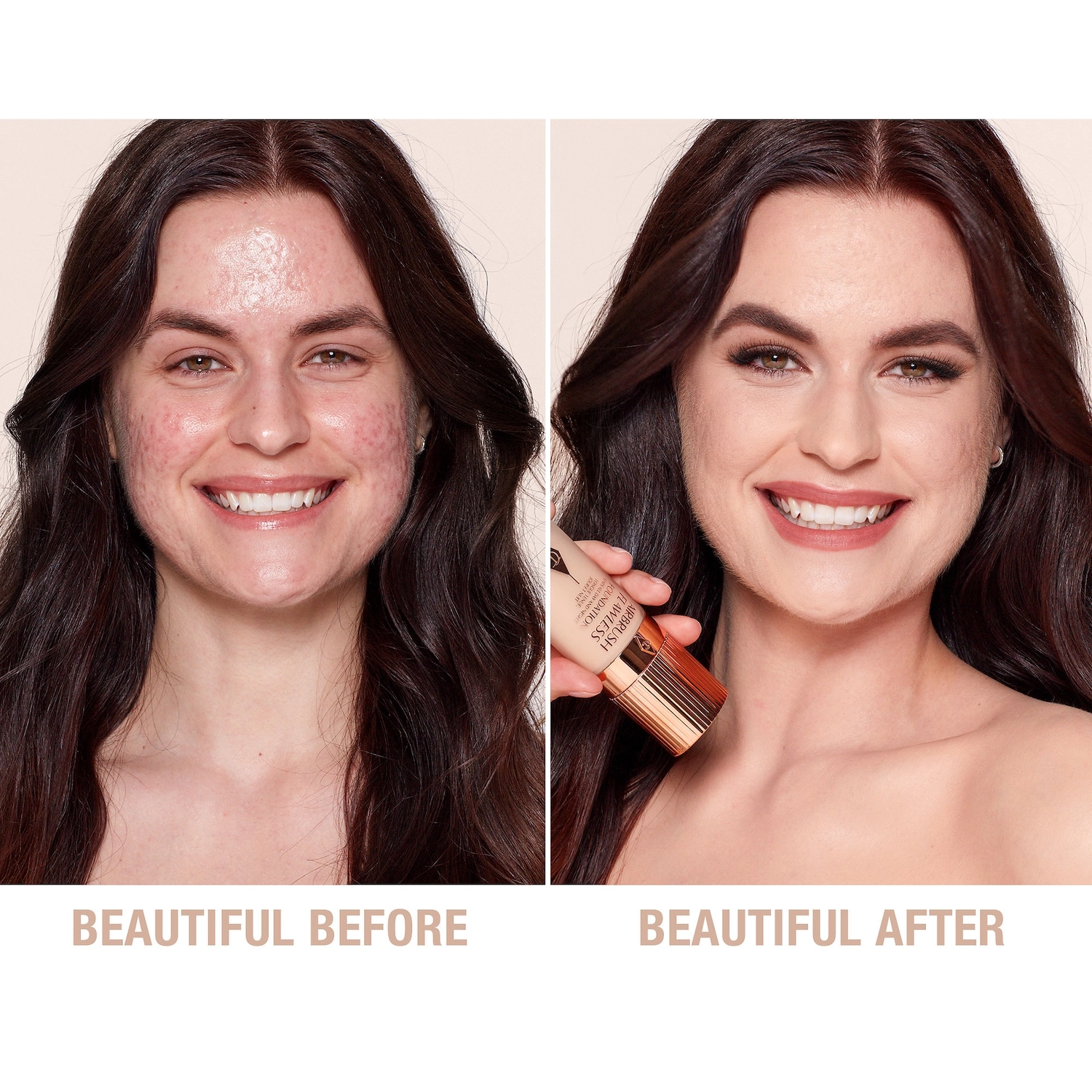 Charlotte Tilbury Airbrush Flawless Longwear Foundation 3 Neutral - Vegan, Cruelty-Free - Image 3
