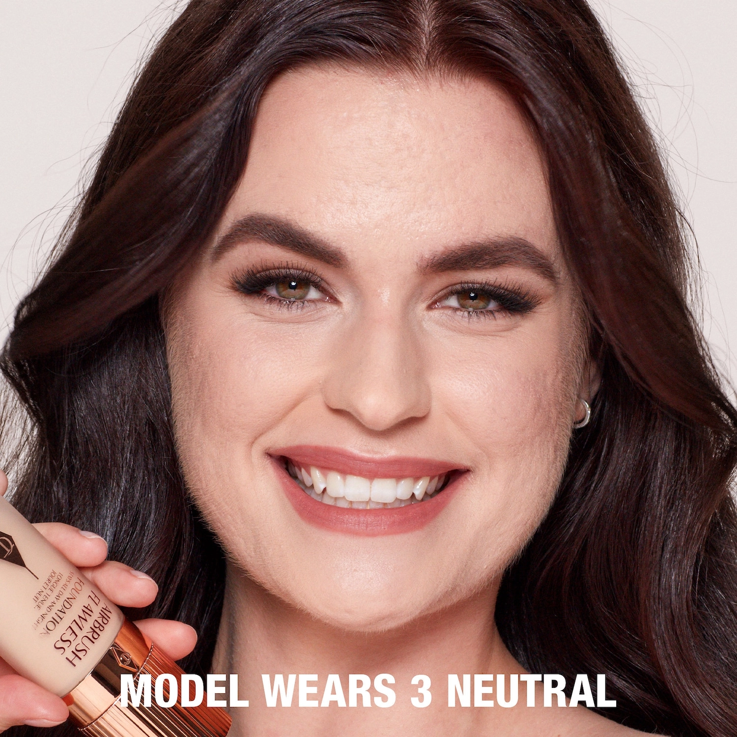 Charlotte Tilbury Airbrush Flawless Longwear Foundation 3 Neutral - Vegan, Cruelty-Free - Image 4