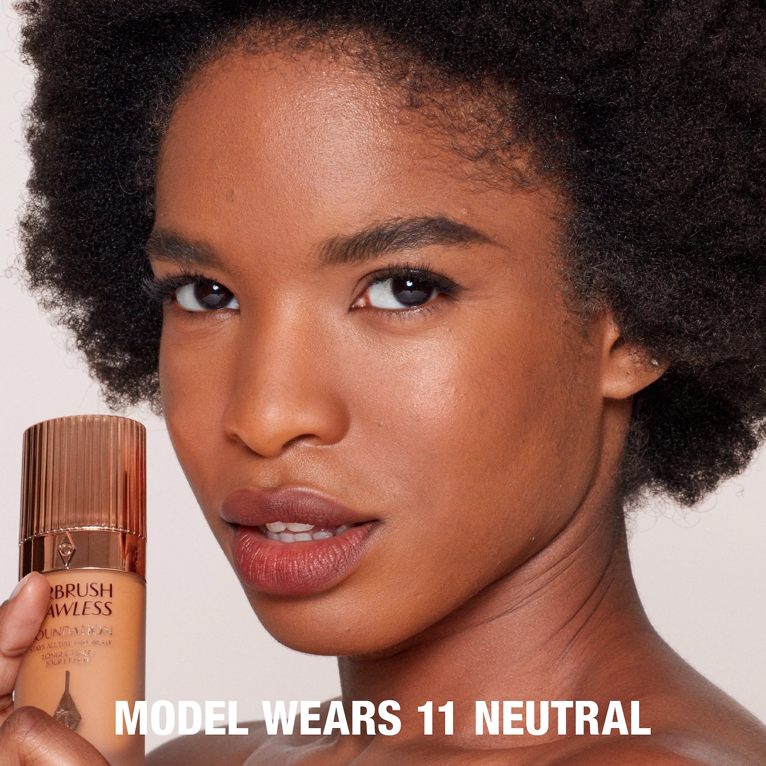 Charlotte Tilbury Airbrush Flawless Longwear Foundation 11 Neutral - Vegan Cruelty-Free - Image 4