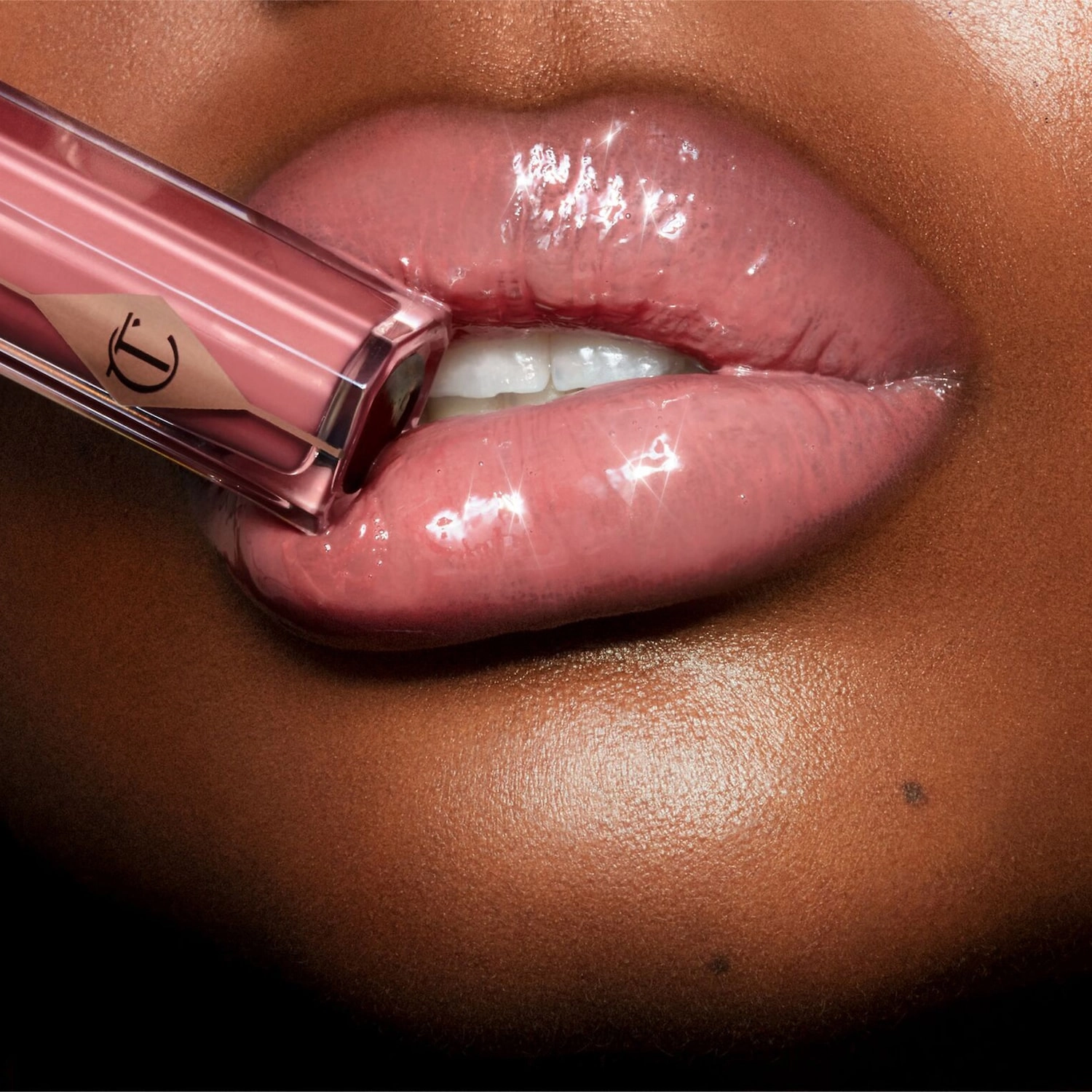 Charlotte Tilbury Lip Lustre Lip Gloss in Pillow Talk - Nude Pink - Image 5