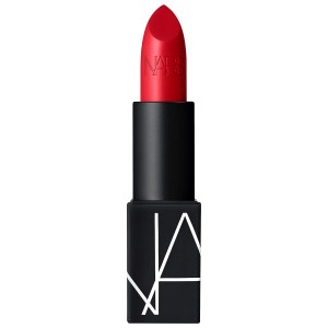 NARS Lipstick Color: Inappropriate Red - Poppy Red Vegan