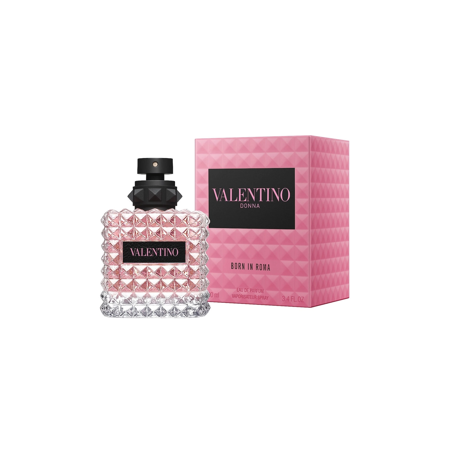 Valentino Donna Born In Roma Eau de Parfum 3.4 oz/100 mL Warm Floral Blackcurrant Jasmine Vanilla - Image 7