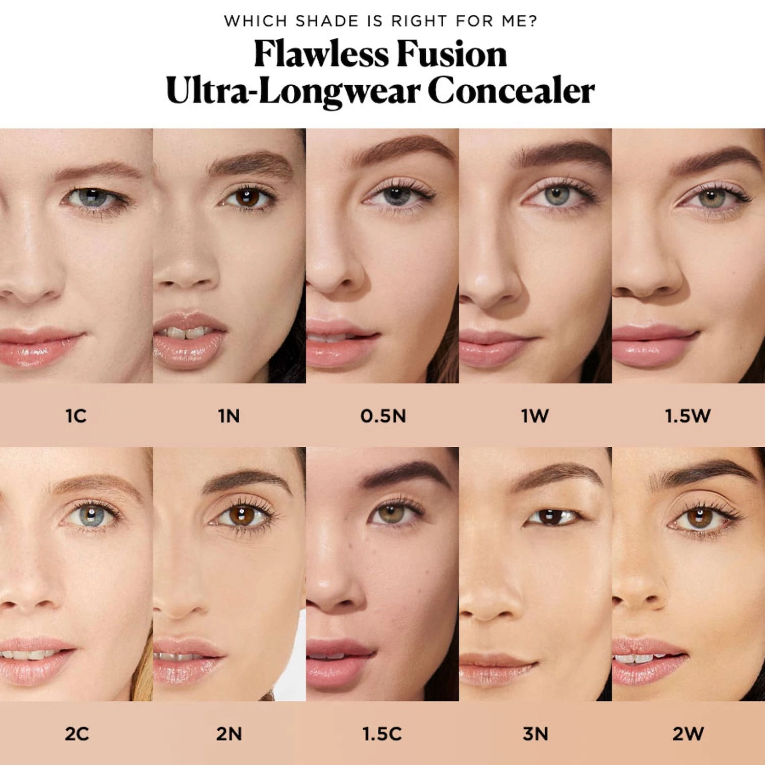 Laura Mercier Flawless Fusion Ultra Longwear Concealer 1.5C - Fair with Cool Undertones - Image 5