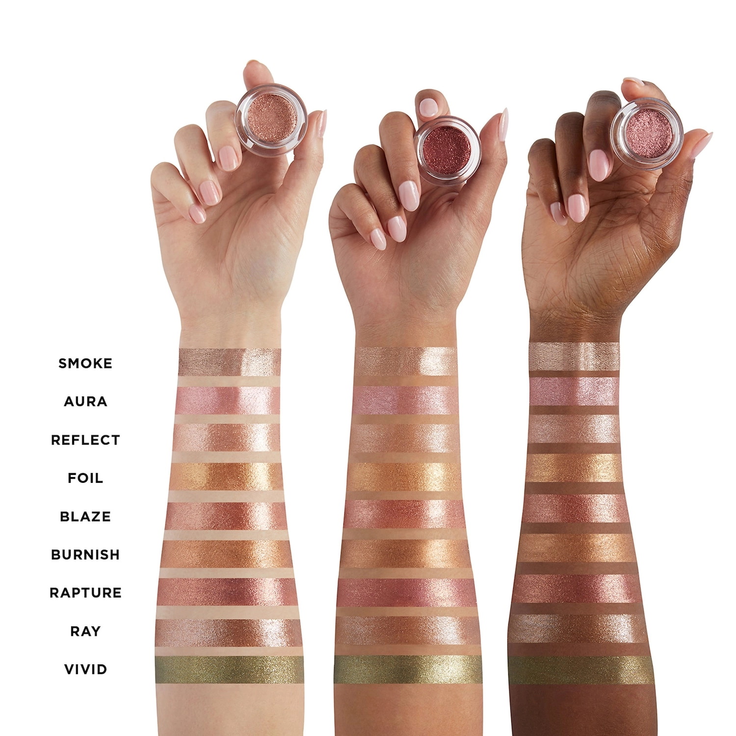 Hourglass Scattered Light Glitter Eye Shadow in Rapture - Cranberry Vegan Shimmer Finish - Image 2