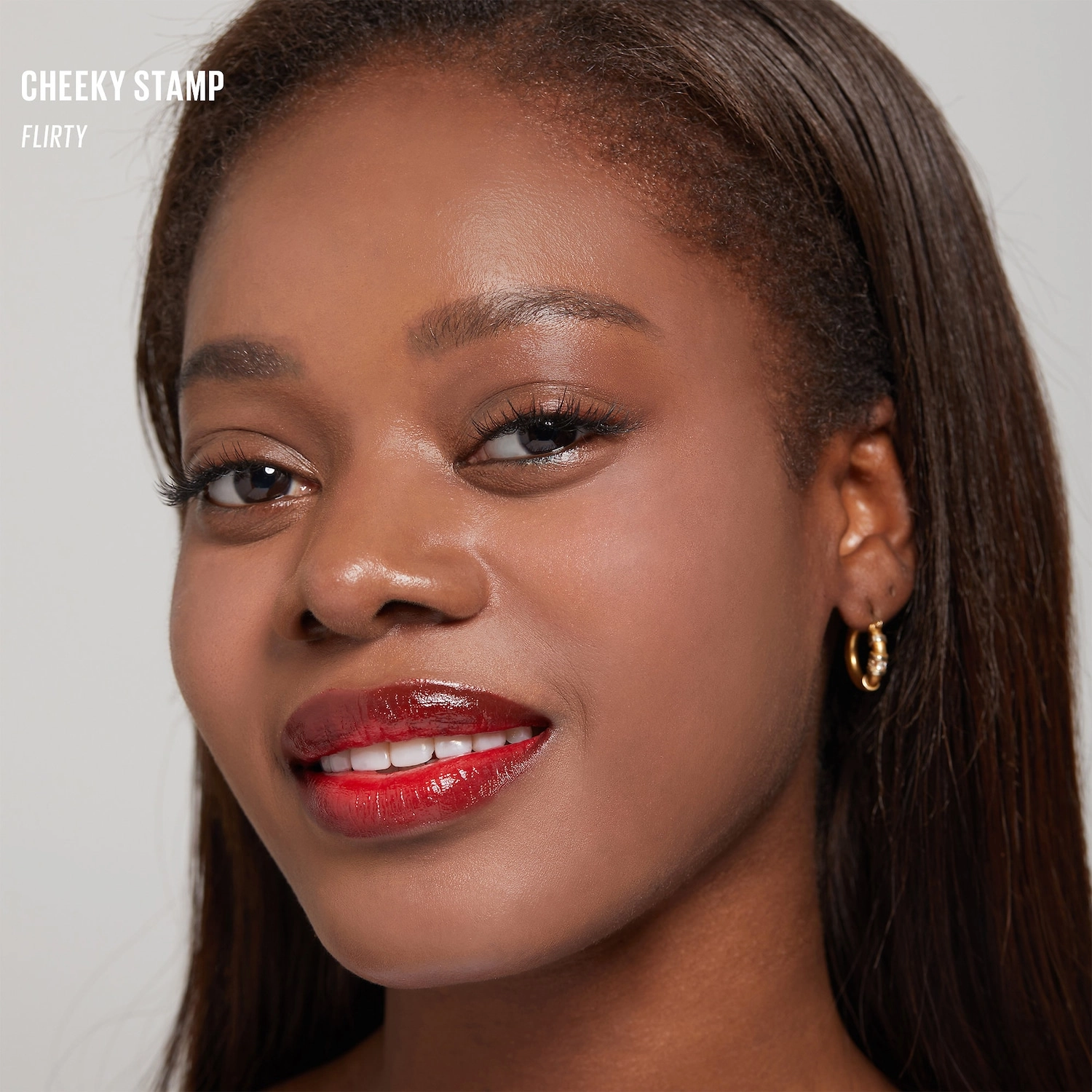 Kaja Cheeky Stamp Blendable Blush Color: 06 Flirty - Cheery Cherry Blossom Vegan - Image 5