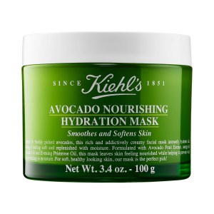 Kiehl's Since 1851 Avocado Nourishing Hydration Mask 3.4 oz/100 mL Fragrance Free