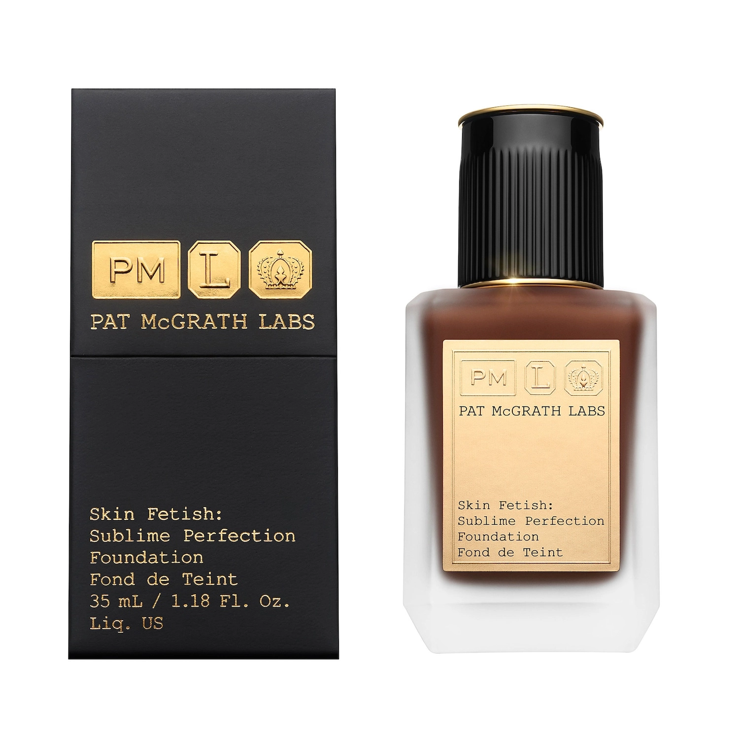 PAT McGRATH LABS Sublime Perfection Foundation Color: Deep 35 - Deepest with Red Neutral Undertones - Image 5